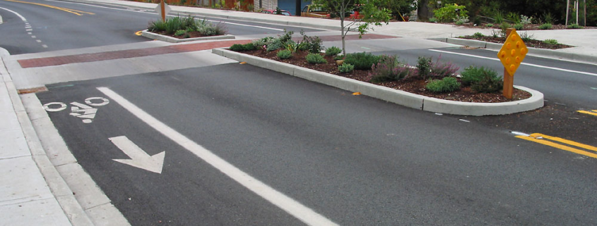 Traffic Calming - center median