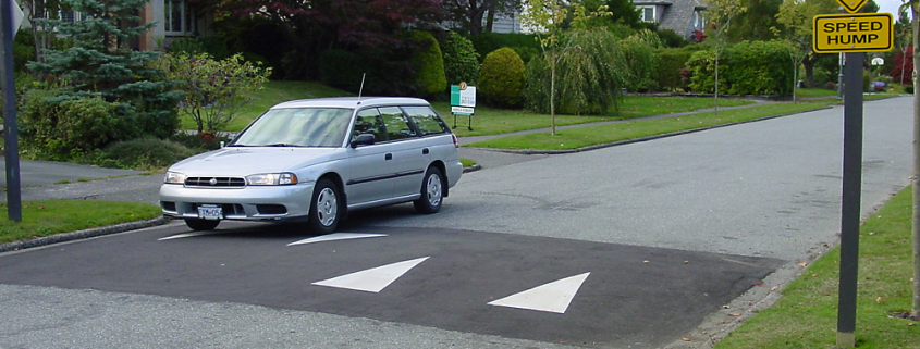 Traffic Calming - speed hump