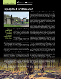 Van Voorhis Trailhead in WV Executive magazine