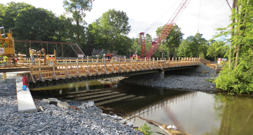 Craighead Bridge under construction