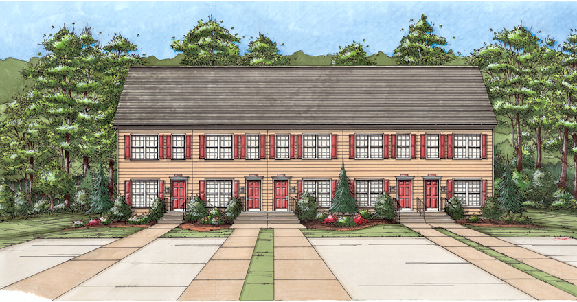 Tuscarora Street Townhomes redevelopment