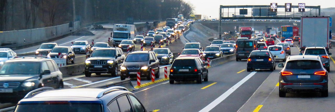 When traffic backs up on the highway, drivers turn to navigational apps for an alternate route.