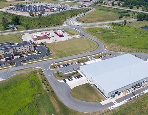 Raystown Square aerial