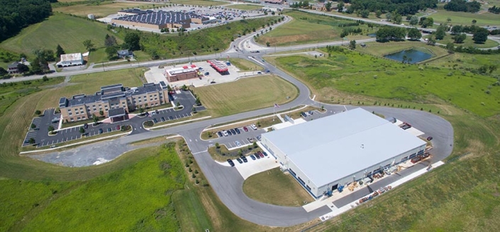 Raystown Square aerial