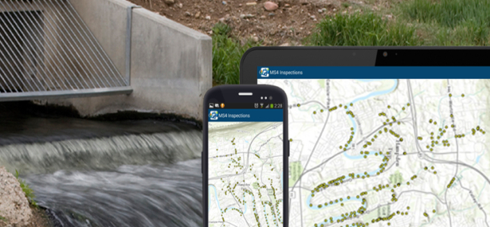 Mobile GIS Development for MS4 Inspections