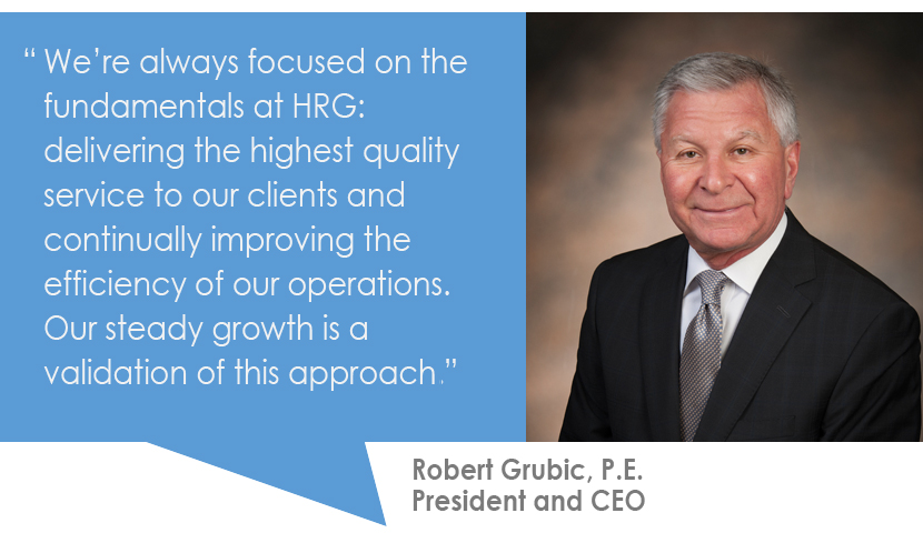 Bob Grubic quote about 2018 ENR Top 500