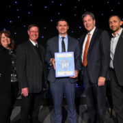 Justin Mendinsky Accepts Forty Under 40 Honor