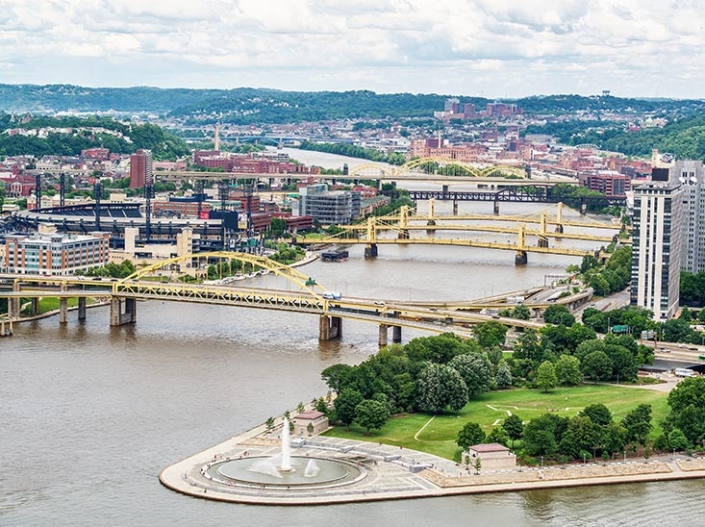 Pittsburgh and Point State Park