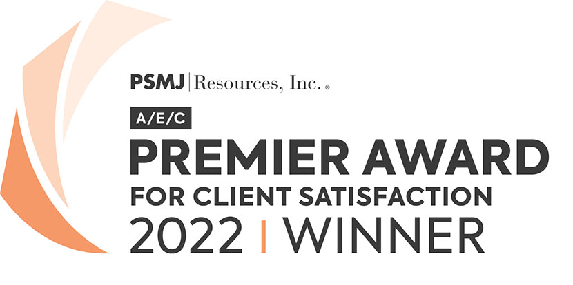 PSMJ Premier Award for Client Satisfaction - 2022 Winner