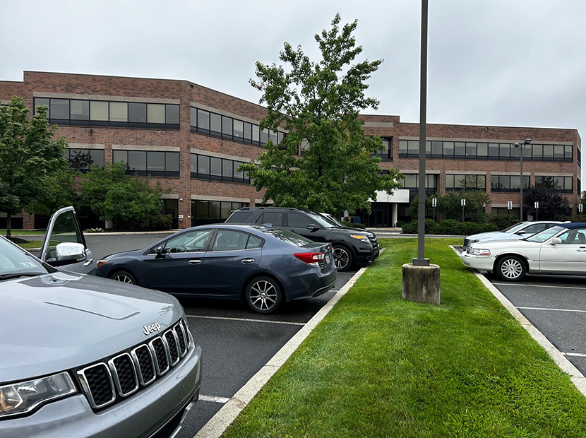 Lehigh Valley Office exterior view from parking lot