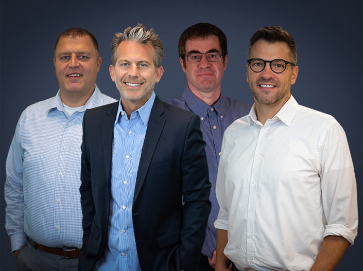 Matt Cichy, Ryan Killen, Matt Arena, and Matt Vanaskie, Senior Quality Leads